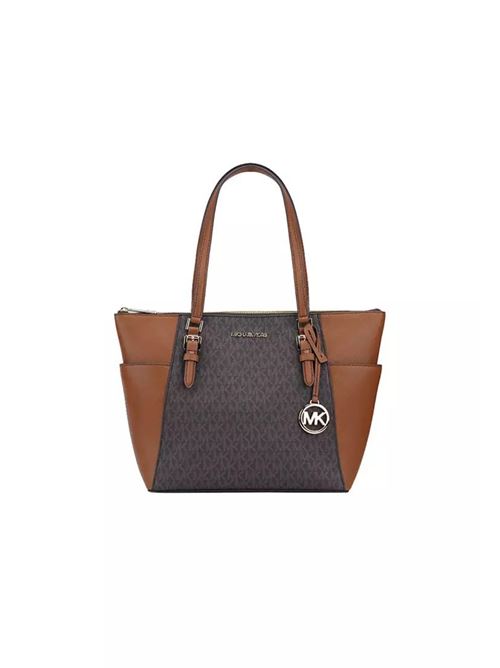 LG TZ  TOTE CHARLOTTE MICHAEL KORS | 35T0GCFT3B/BROWN